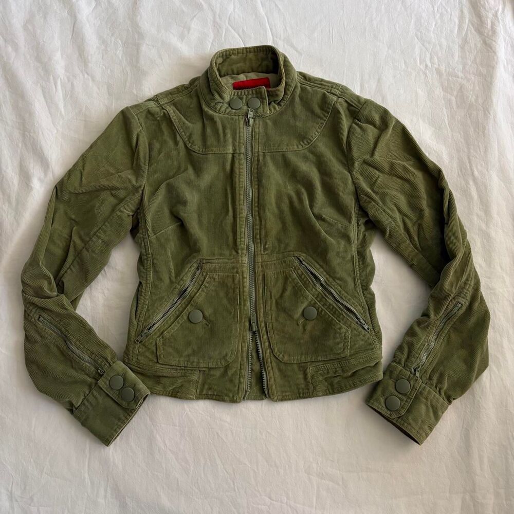 Mossimo Women's Green and Khaki Jacket